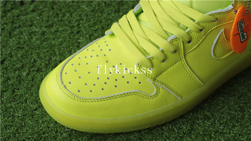 Authentic Air Jordan 1 OG High Lemon Lime Gatorade